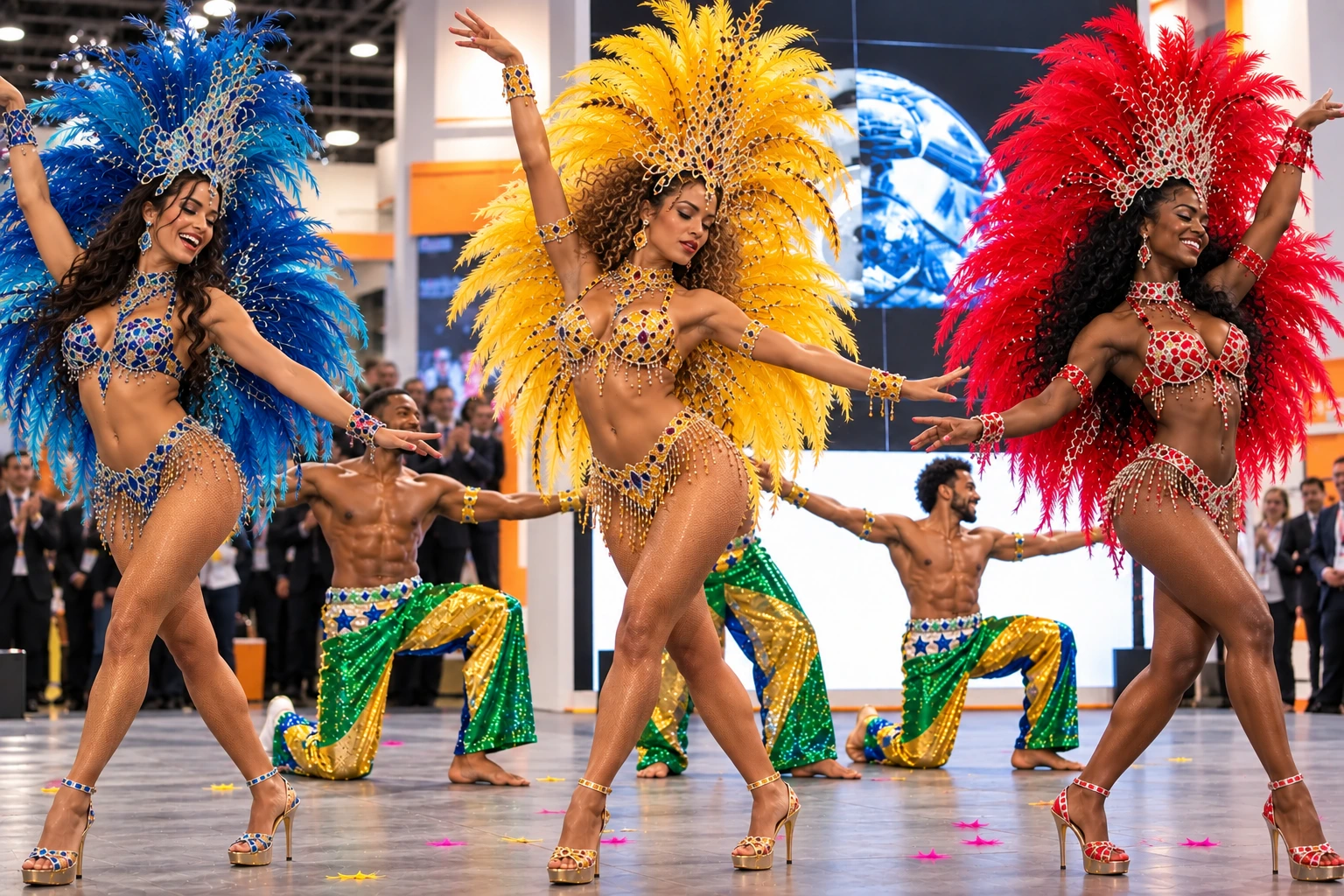 Samba Brasilshow für Messen, Messestände, Ausstellungen und Tagungen – Brasil Show Köln