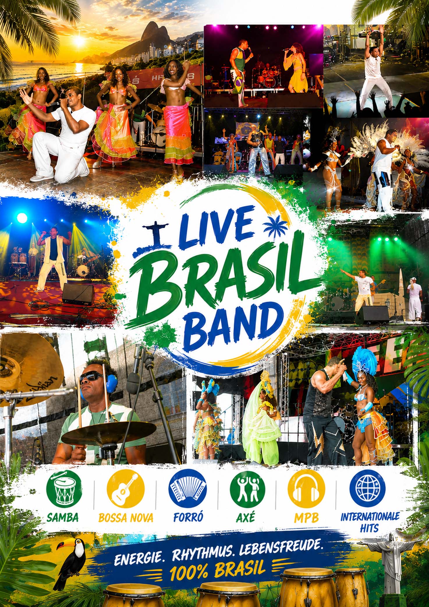Brasilianische Live Band Alma do Brasil