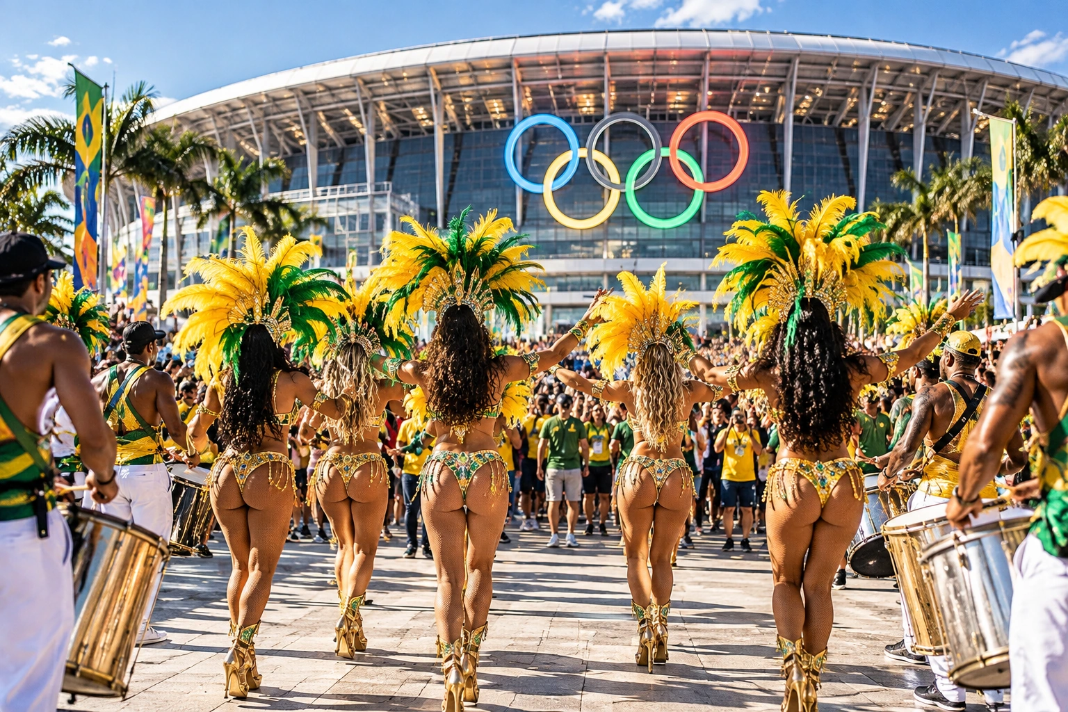 Sambashow für Sportveranstaltungen, Olympia und Fußball-Events – Brasil Show Köln