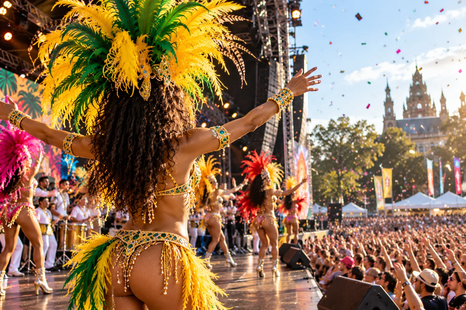 Samba Brasilshow für Stadtfeste, Festivals und Freizeitparks – Brasil Show Köln