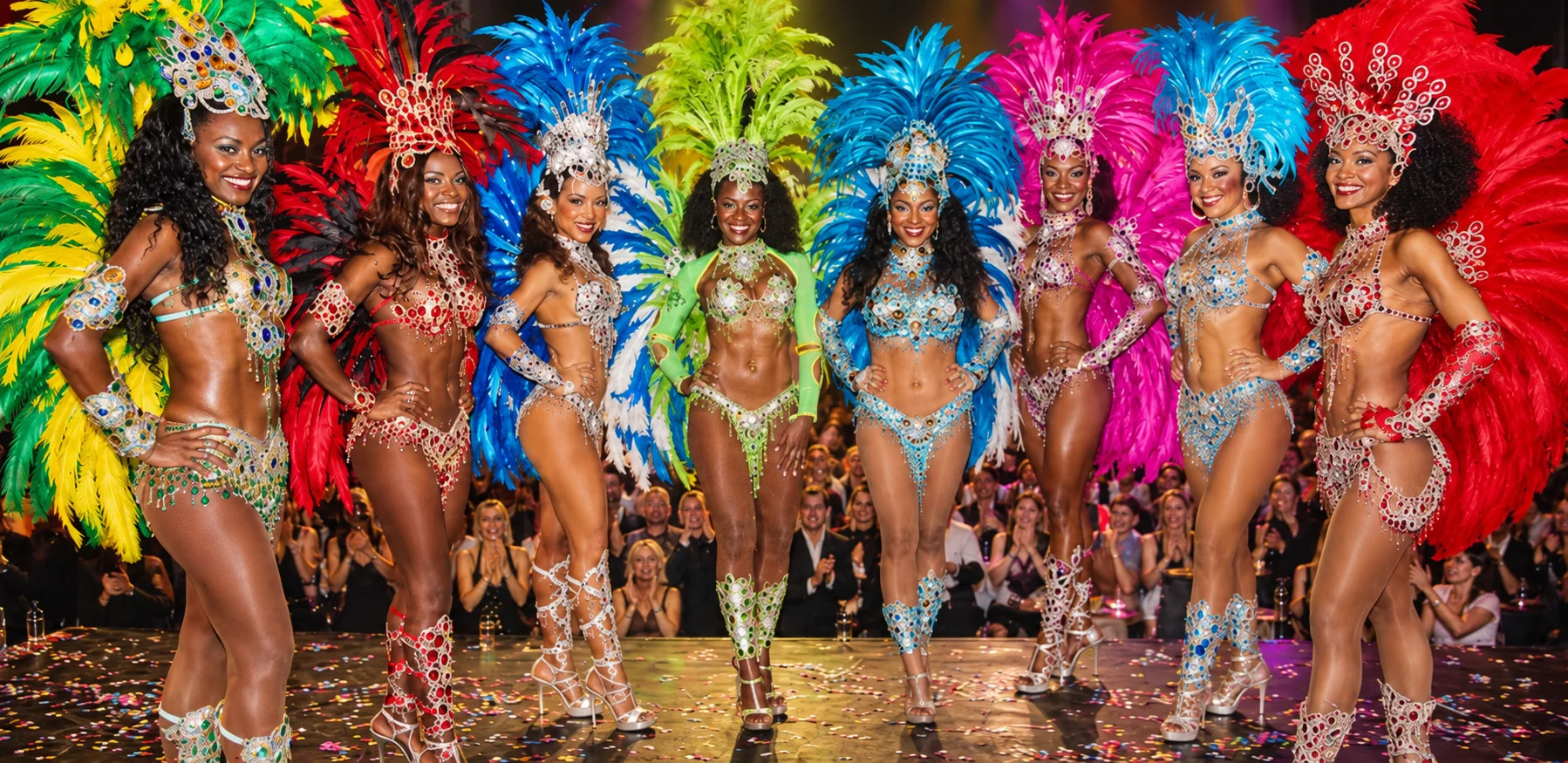 Brasilianische Sambatänzerinnen – Brasil Show Köln